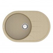 Мийка для кухні Vankor Sity 76,5х50 см кварц сафарі Sity SMO 02.78 Safari