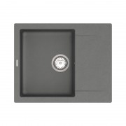 Мийка для кухні Vankor Orman 58,5х48 см кварц сірий Orman OMP 02.61 Gray
