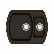 Мийка для кухні Vankor Norton 62,5х50 см кварц шоколад Norton NMP 03.63 Chocolate