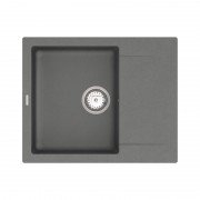 Мийка для кухні Vankor Orman 58,5х48 см кварц сірий Orman OMP 02.61 Gray