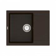 Мийка для кухні Vankor Orman 58,5х48 см кварц шоколад Orman OMP 02.61 Chocolate