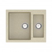 Мийка для кухні Vankor Orman 60х49 см кварц бежевий Orman OMP 03.61 Beige
