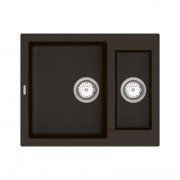 Мойка для кухни Vankor Orman 60х49 см кварц шоколад Orman OMP 03.61 Chocolate