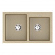 Мийка для кухні Vankor Orman 79,5х50 см кварц сафарі Orman OMP 05.80 Safari