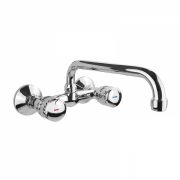 Змішувач для кухні GRB Cocinas настінний двухвентильний хром 2152546034