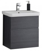 Тумба з раковиною Kolpa-san Oxana OUO 60 60.5х65.15 см ДСП з ПВХ-плівкою темний дуб 507180