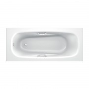 Ванна сталева Koller Pool Deline 160х75 см з ручками і ніжками білий B65US200E+APMROS100+FRESH