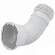 Гофра для выпуска унитаза Koller Pool A97 полипропилен белый GPU280-550