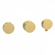 Смеситель для душа GRB in Cool термостатический 2/3 c выходом для шланга матовое золото 90903007