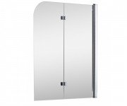 Шторка для ванної Koller Pool Waterfall line QP97 115х140 см права хром/прозоре скло QP97(right) chrome,clear