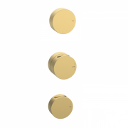 Смеситель для душа GRB in Cool Dummy термостатический 2/3 скрытого монтажа матовое золото 90905007