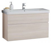 Тумба с раковиной Kolpa-san Oxana OUO 105 105.5х65.15 см ДСП с ПВХ-пленкой светлая акация 507220