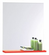 Дзеркало для ванної Kolpa-San Viva OGV 70 70х60 см ДСП червоний 505610