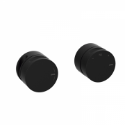 Змішувач для душа GRB in Cool Dummy горизонтальний 2/3 з виходом для шланга чорний 90902002