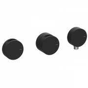 Смеситель для душа GRB in Cool термостатический 2/3 c выходом для шланга черный 90903002