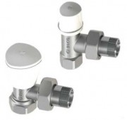 Набір кранів для радіатора кутових Arco латунь KCM17