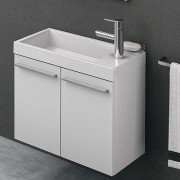 Тумба з раковиною Kolpa-san Kiki OUK 60 60.6х51см ДСП білий 538800