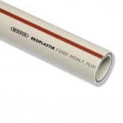 Труба Ekoplastik Fiber Basalt Plus d40 мм полипропилен STRFB040TRCT