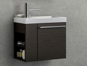 Тумба с раковиной Kolpa-san Kiki OUK 60 D 60.6х51 см правая ДСП темный дуб 561180