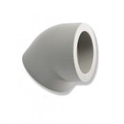 Уголок Ekoplastik 45° 40 мм полипропилен SKO04045XX