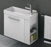 Тумба з раковиною Kolpa-san Kiki OUK 60 L 60.6х51 см ліва ДСП білий 561210