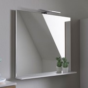 Зеркало для ванной Kolpa-San Evelin OGE 65 65х70 см ДСП белый 573920