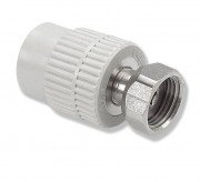  	Переход Ekoplastik с металлическими вставками и накидной гайкой 20х½