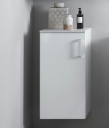 Шкафчик для ванной Kolpa-san Evelin E 702 подвесной 37.2х71.6 см ДСП белый 574030