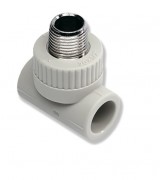  	 	Трійник Ekoplastik з зовнішньої металевої різьбленням 20х½