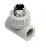  	Тройник Ekoplastik с наружной металлической резьбой 25х½ STKE02520X