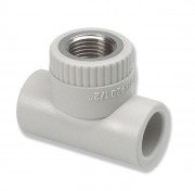  	 	Тройник Ekoplastik с внутренней металлической резьбой 32х1