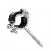 Хомут металевий Ekoplastik 32-40 мм з шурупом PRK03240XX