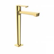 Змішувач для раковини GRB Jolie одноважельний з донним клапаном поліроване золото 82531824