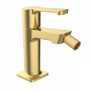 Змішувач для біде GRB Jolie одноважельний з донним клапаном матове золото 82712827