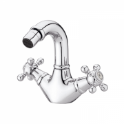 Змішувач для біде GRB Classique 1866 двухвентильний з донним клапаном хром 217190