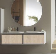 Тумба с раковиной Kolpa-san Pandora OUP 150 150х41.6 см ДСП натуральный 514200