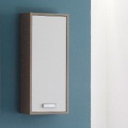 Шкафчик для ванной Kolpa-san Sara S 802/15 подвесной 35х80 см ДСП темный текстурный 508210