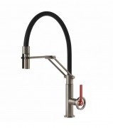 Смеситель для кухни Gessi Officine Volantino с вытяжной лейкой хром 60205#031