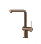 Смеситель для кухни Gessi Inedito однорычажный медь брашированная 60451#125