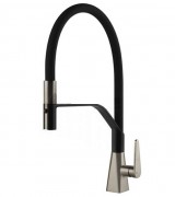 Смеситель для кухни Gessi Proton S с вытяжной лейкой нержавеющая сталь 60113#149