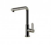 Смеситель для кухни Gessi Helium с выдвижной лейкой нержавеющая сталь 50103#149