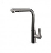 Смеситель для кухни Gessi Proton с вытяжной лейкой нержавеющая сталь 17177#149
