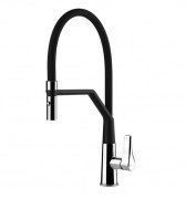 Змішувач для кухні Gessi Proton з витяжною лійкою хром 17191#031