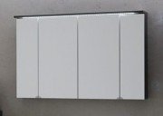 Зеркальный шкаф Kolpa-san Nayra TO 110 подвесной 110.4х71.8 см с подсветкой ДСП темный дуб 528480