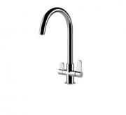 Смеситель для кухни Gessi Incline под фильтрованную воду нержавеющая сталь 17947#149