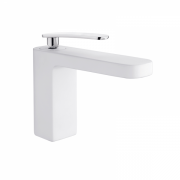 Смеситель для раковины GRB Despertar однорычажный хром/белый 810110