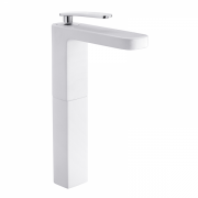 Смеситель для раковины GRB Despertar высокий однорычажный белый/хром 818110