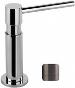 Дозатор для рідкого мила Gessi Oxygene Сucina врізний 500 мл чорний метал брашірованний 29651#707