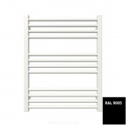 Електрична рушникосушка Terma Fiona 1380x530 мм сталь чорний WGFIN138053/SX/9005