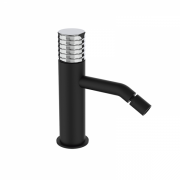 Смеситель для биде GRB Aura одновентильный с донным клапаном черный 75712752